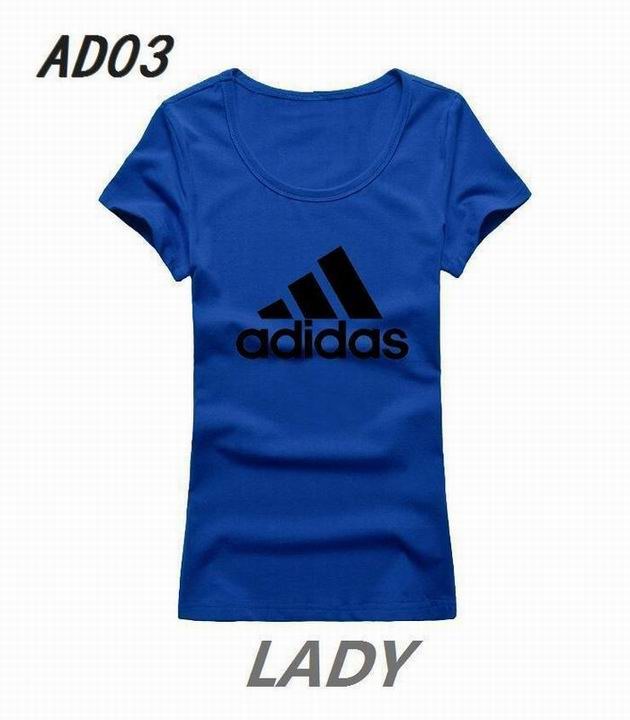 Adidas short round collar T woman S-2XL-015